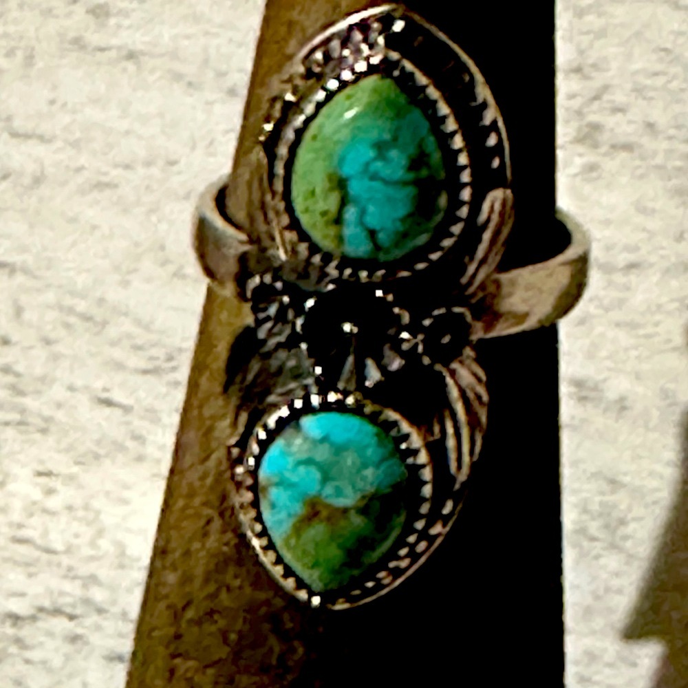 Turquoise Sterling Silver Ring NWT